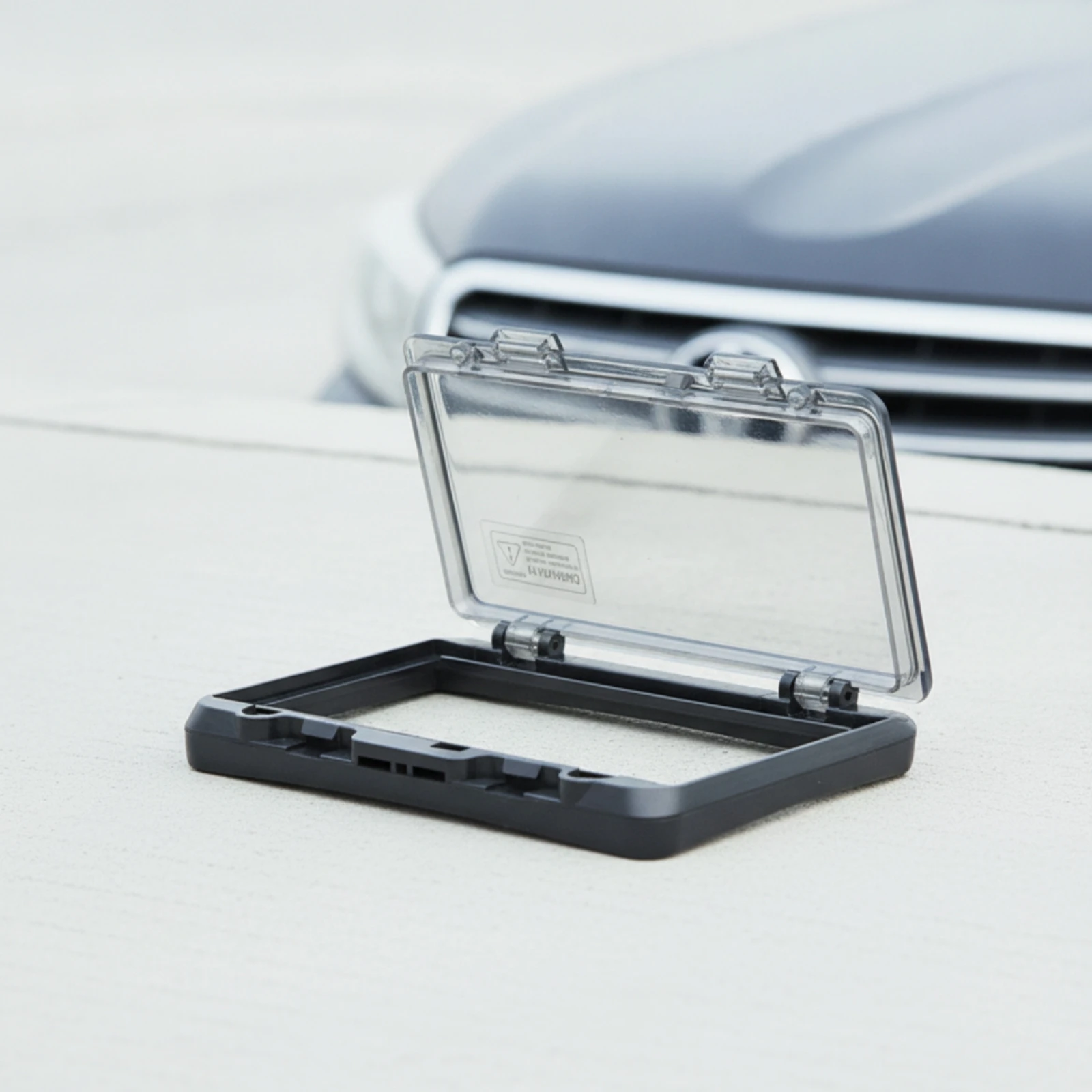 Vent Protection Cover with Hinged Lid Rigid Long-Lasting Dustproof for Car Owners, Rear Air Conditioning Outlet