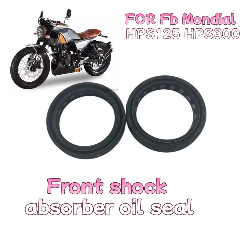 Motorcycle Front Shock Absorber Oil Seal Dust Cover Repair Kit for Fb Mondial Hps125 Hps300