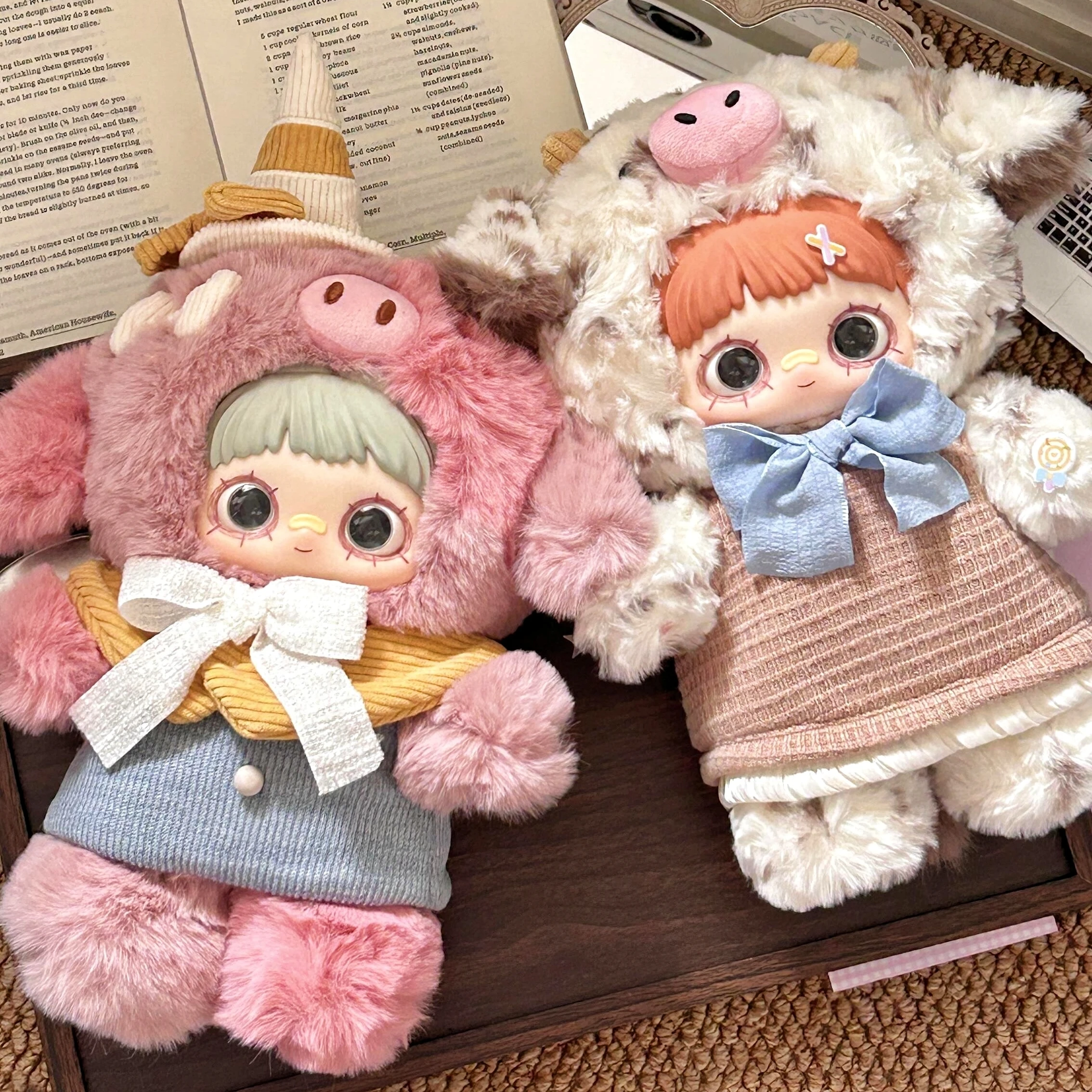 

Genuine Maymei Forgotten Funfair Series 400% Vinyl Plush Blind Box Cute Figure Doll Model Art Toy Decoration Mystery Box Gift