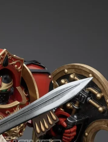 【SF】JOYTOY 1/18 Action Figure Warhammer 40K Blood Angels Crimson Paladins Squad Crimson Paladin 3 Prime Model Toy Gift