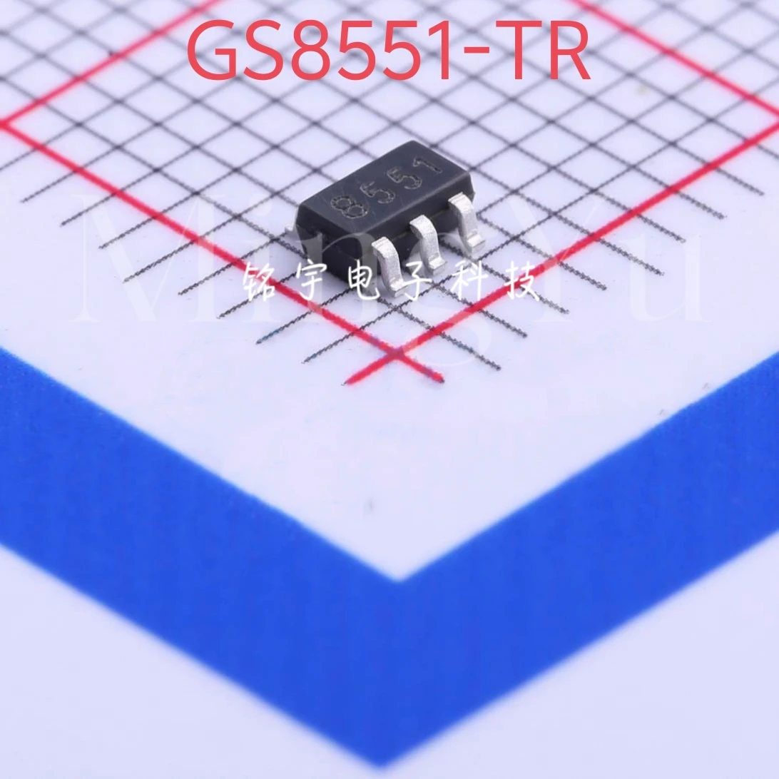 10PCS 100% brand new GS8551-TR Original and authentic products encapsulation:SOT-23-5