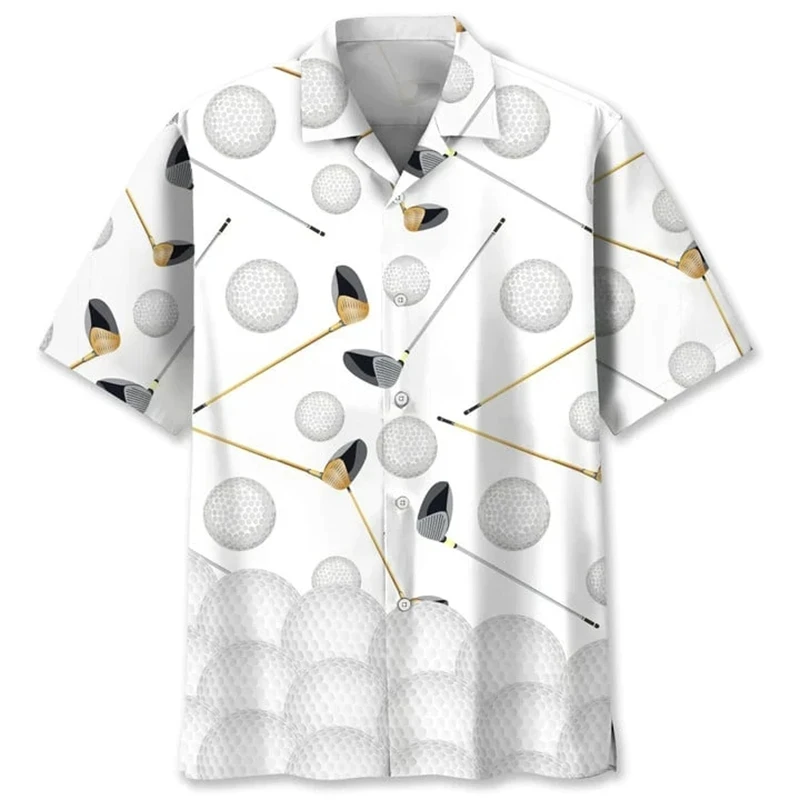 Heren Overhemd Goedkope Sportkleding Casual Footabll Golfpatroon Gym Tops Zomer Hawaiiaanse Vakantie Strandshirts Mode Dameskleding