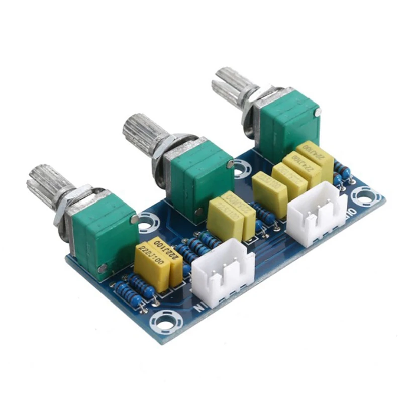 Alta e Baixa Tensão Amplificador Board, Subwoofer Controle de Volume, PCB Ajuste, Mixer Tone Board, XH-M802
