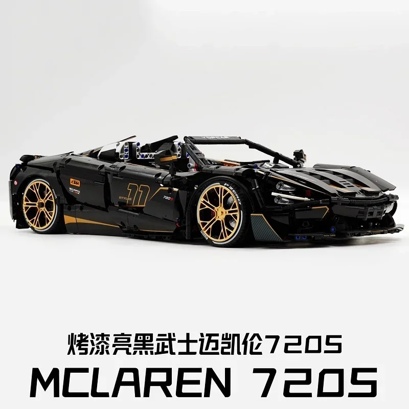 

Ancient Encouragement10625MCLUNE720SBuilding Block Sports Car High-Difficulty Assembly with Liftable Chassis Adult Toy Model