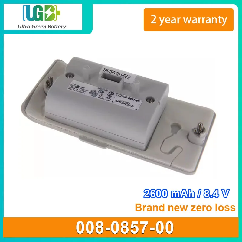 

UGB New Battery For Welch Allyn 008-0857-00 010-0230-02 010-0230-03 802LTON Micropaq PROPAQ MONITOR LT Medical battery