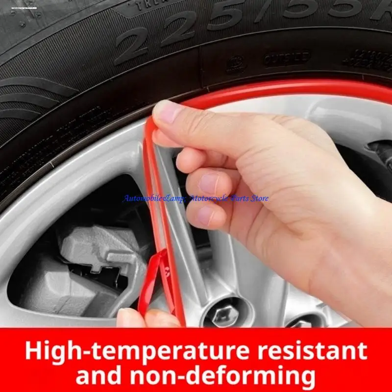 H7BD Wheel Molding Trim Roll, 8M Automotive Rims Trim for Daily Driving
