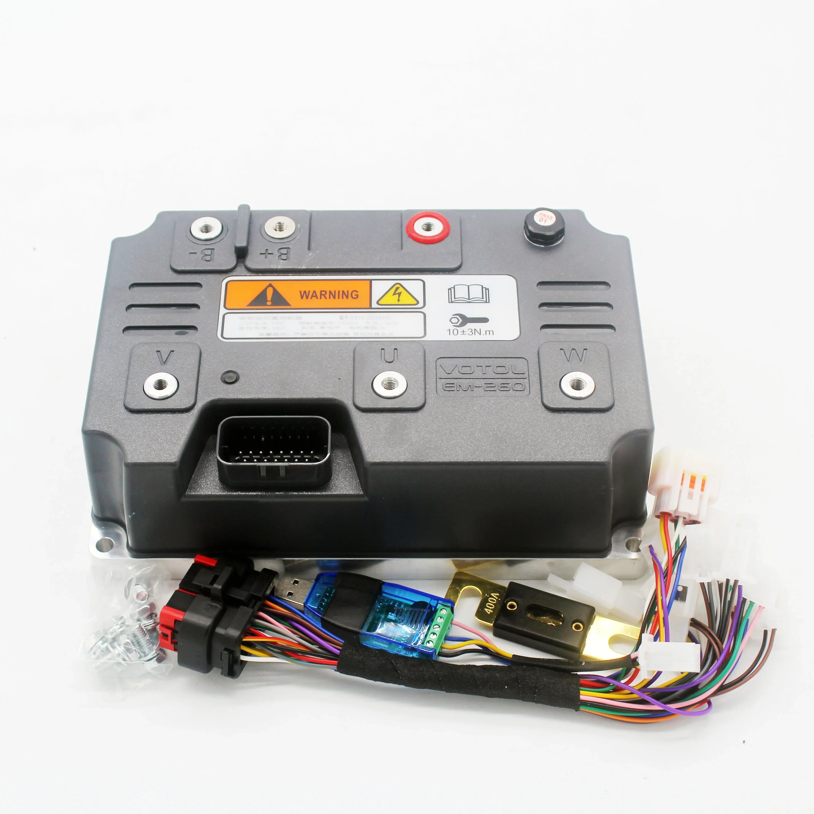 VOTOL EM-260 72V Brushless DC Motor Controller FOC Vector Intelligent Controller