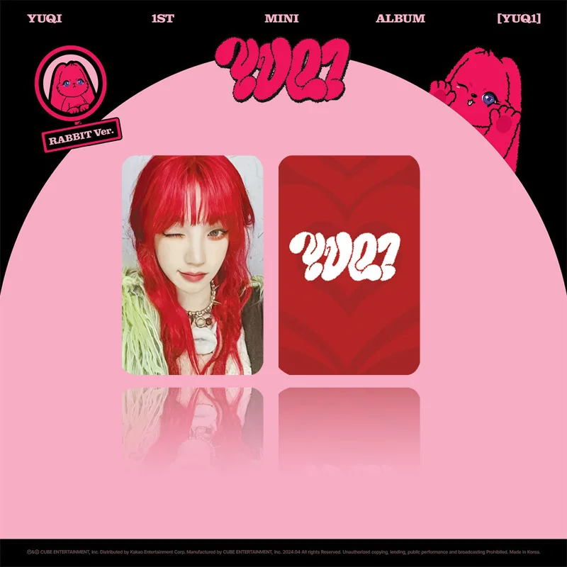 Kpop Idol 8 pcs/set Cartes Druo (G)I-DLE Photocards Photo Carte Postale pour GérCollection