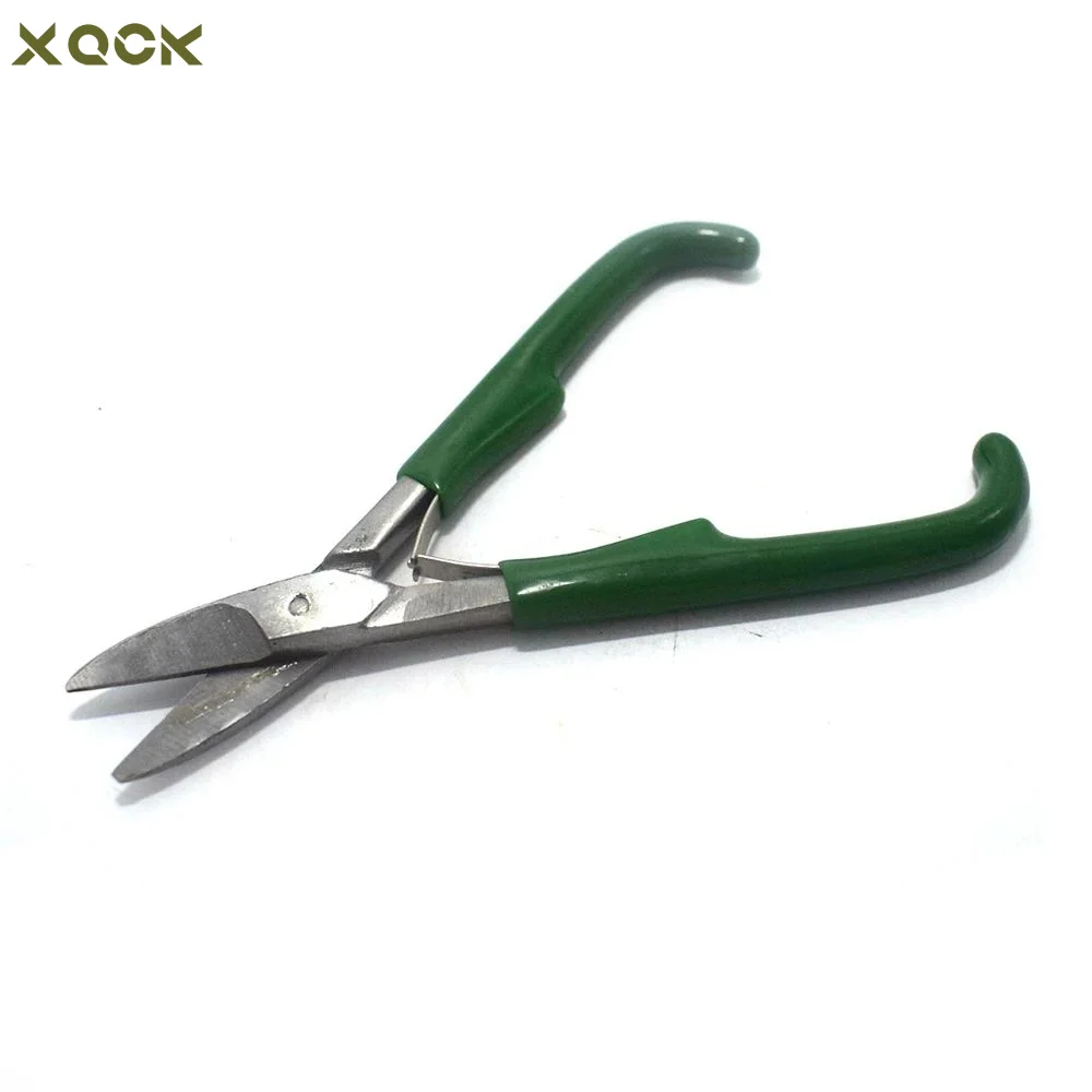 7 Inch Straight Nose Cutting Plier with Green Handle Professional Jewellery Handmade Clipper Jewelry Tools