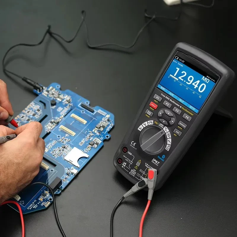 2026for DT-9989 Professional Digital Multimeter 50000 Counts 2-in-1 High Precision Oscilloscope Electronic Measuring Instrument
