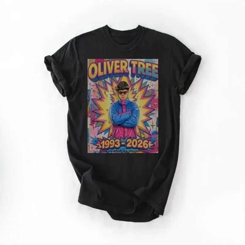 Oliver Tree Merch T-shirt Men Short Sleeve Tee Unisex Tops Causal Clothes Female Y2K Tops
