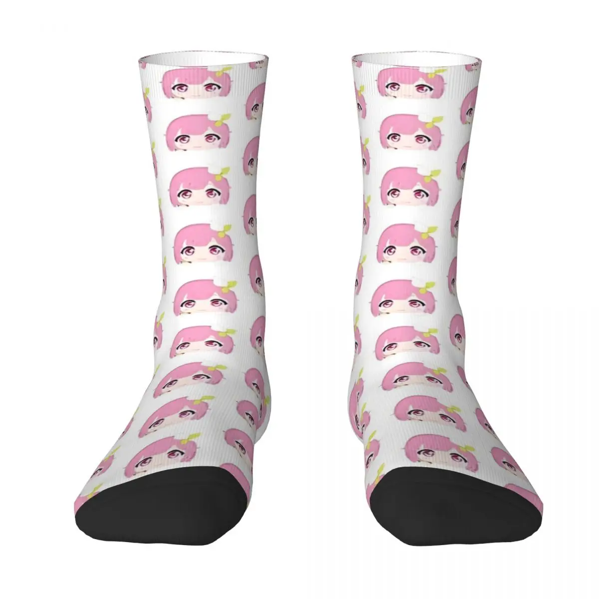 Men Socks Project Sekai Emu Otori Anime Rui Kamishiro Stockings Autumn Retro Warm Soft Socks Pattern Cycling Anti-Slip Socks