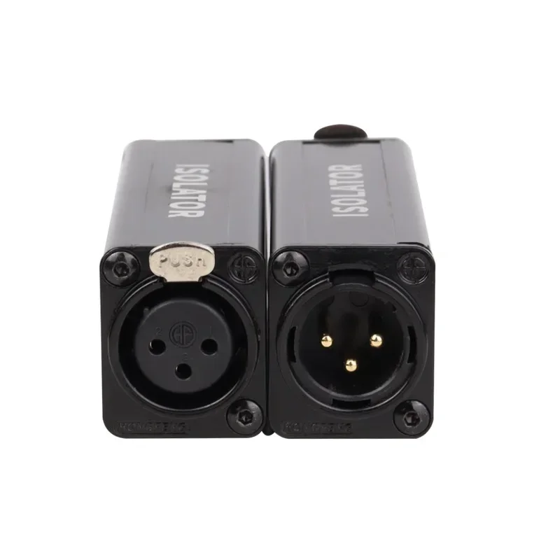 

1Pcs Mono XLR Audio Isolator Mixer Noise Cancellation Audio Current Acoustic Filter Audio Noise Reducer