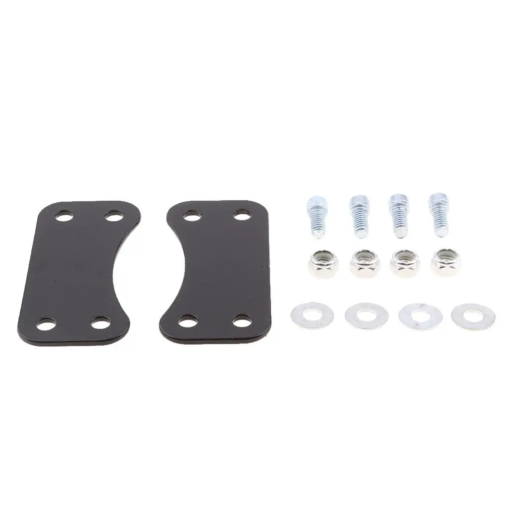 Front Fender Lift Brackets Steel Matte Black Wheel Support Accessory for Touring Motorcycle 21 Inch Wheel