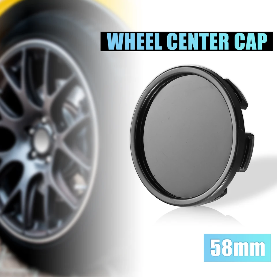 4 stks Auto Wiel Center Hub, Auto wielnaaf Auto wielnaven voor INFORGED, Velg Center Hub Cap Cover Buitendiameter = 68mm Binnendiameter = 62mm,B