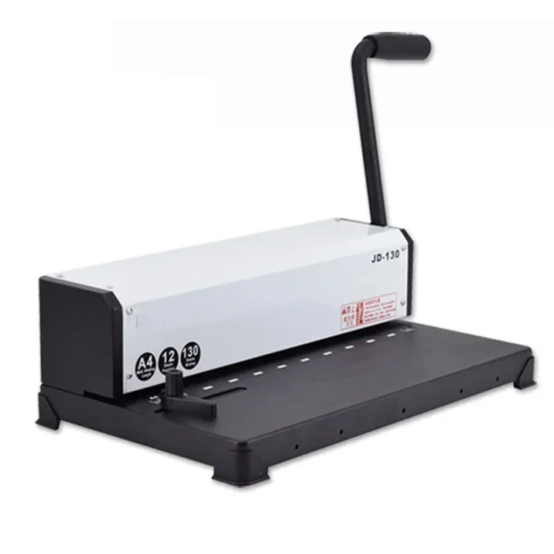 New Upgrade Office Binding Machine Punching Machine A4 Document Hole Clip Binding Machine JD-130/JD-130T/JD-1300/JD-2000