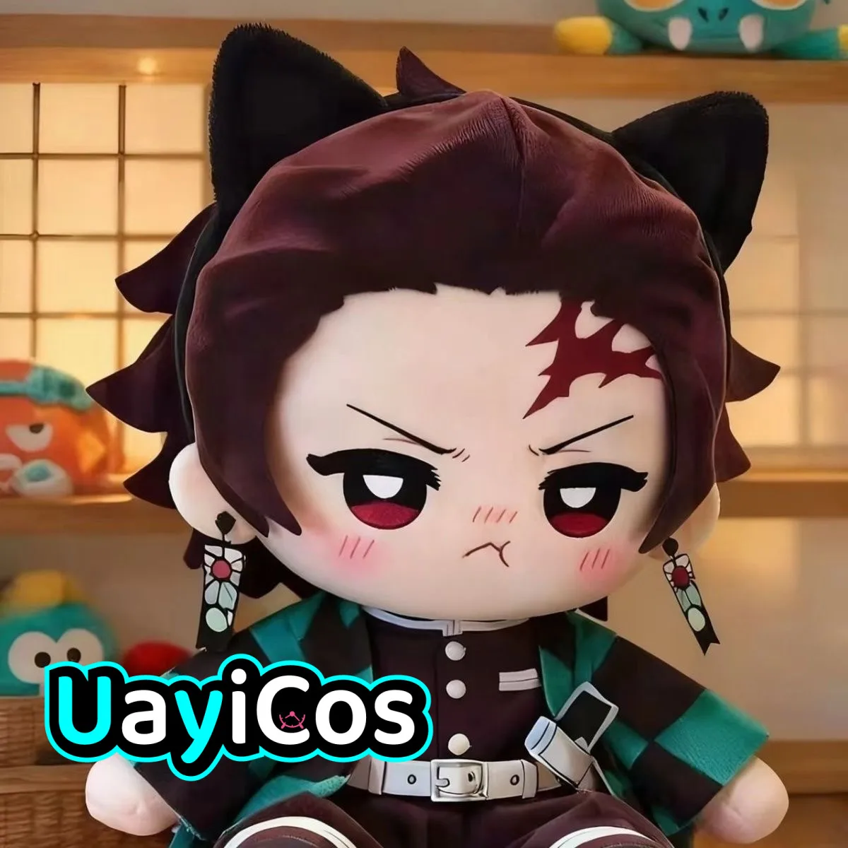 

В наличии 20 см Tokitou Tomioka Kochou Kamado Мягкие плюшевые куклы Одежда Мягкая подушка Аниме Украшения Милая фигурка Игровая игрушка