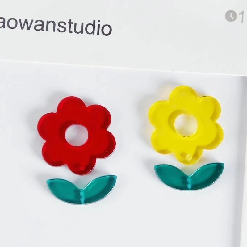 91ac-Акриловый-материал-Цветочный-очарование-цветочные-подвески-цветочные-украшения-изготовление-аксессуаров