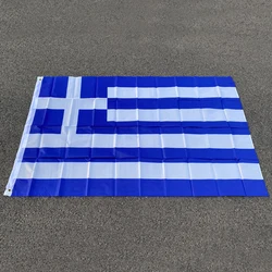 aerlxemrbrae flag 3x5ft Greece Flag Greek Hellenic State Country Banner Greece National Banner Super-Poly Hanging Greece Flag