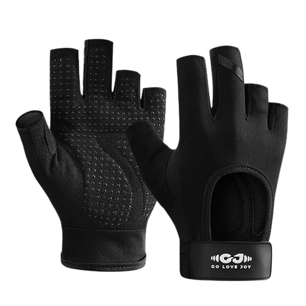 Gym Ready Half Finger Workout Gloves Offering Excellent Flexibility While Protecting Against Blisters and Calluses