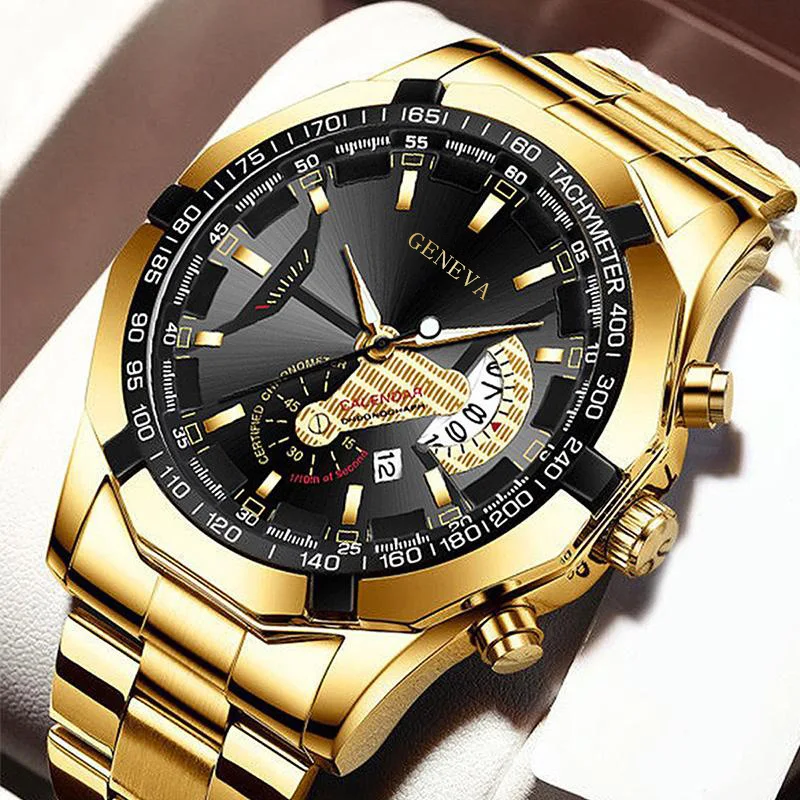 

Men Quartz Watches Fashion Concept Decorative Dial Casual Military Sports Wristwatch Waterproof Date Luxury Men's Clock