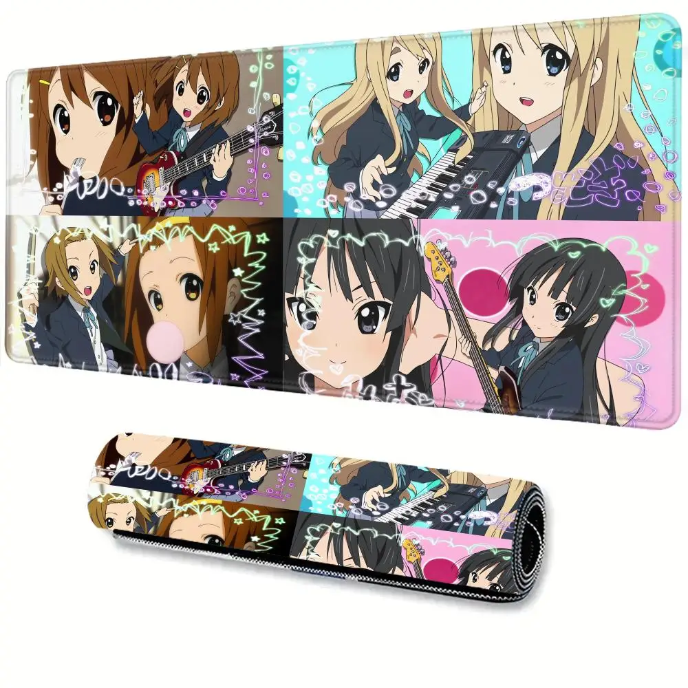 

Anime K-ON Mousepad HD Printing Large Cartoon Anime Gaming Mouse Pad Keyboard Mouse Mats Desk Mat Computer Accessories