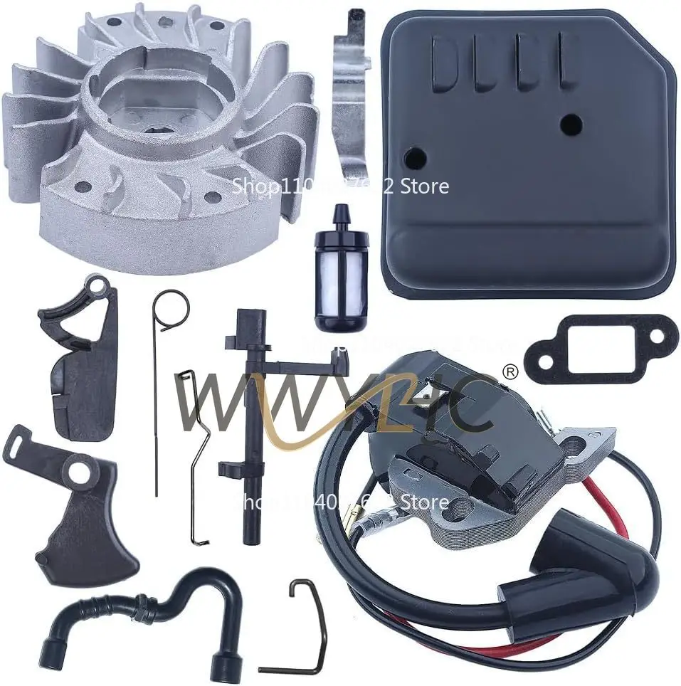 

For MS017 018 MS170 MS180 Flywheel, Rotor, High Voltage Package, Igniter, Coil Chainsaw Accessory Set