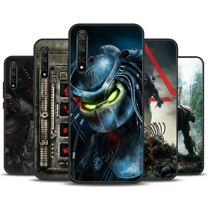 Alien Predator Case For Huawei P30 Pro P20 P40 Lite Nova 9 10 SE 11 3i 7i 8i 11i Y91 Y60 Y70 Y61 Y90 Cover