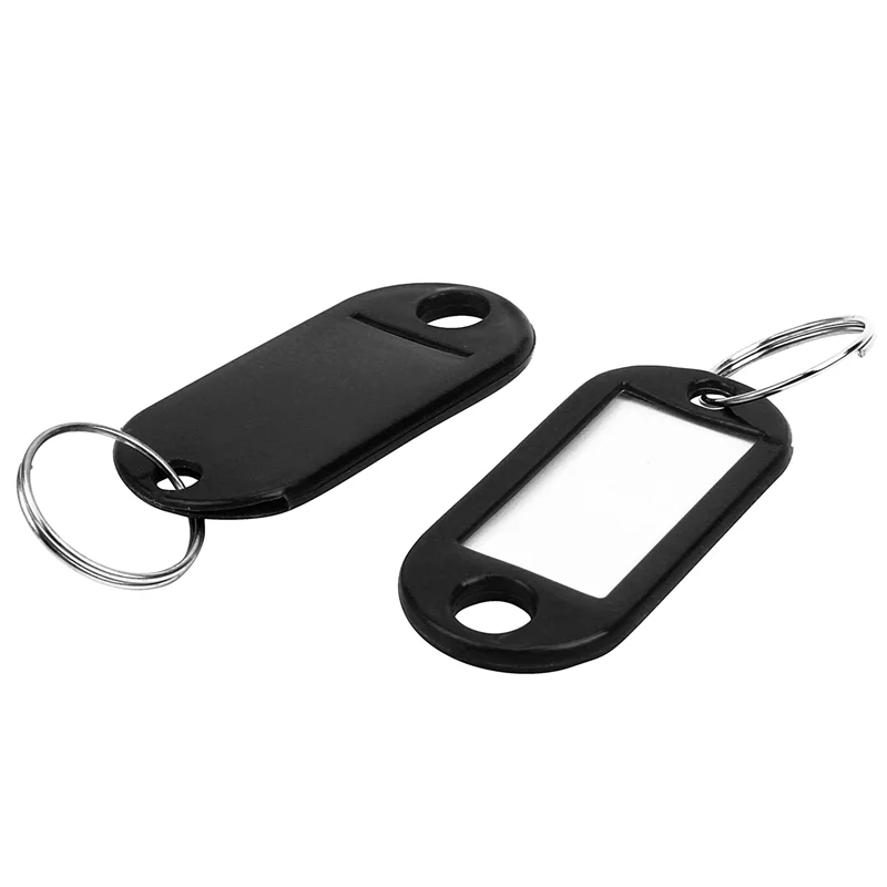 Tag Gantungan Kunci Cerdik (500 Buah Hitam)