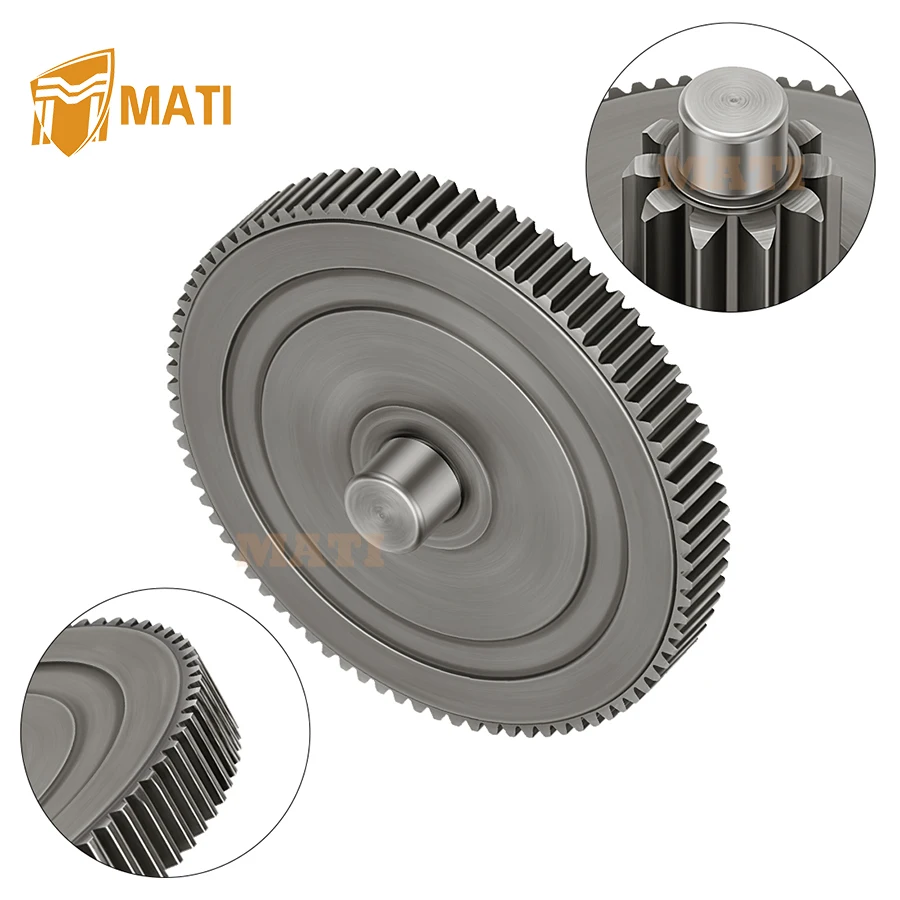 Starter Reduction Gear Shaft for Honda Rancher Foreman Pioneer 420 500 520 TRX420 TRX500 FE/TE/FPE/FM/TM/FA/FPM SXS500M SXS520M