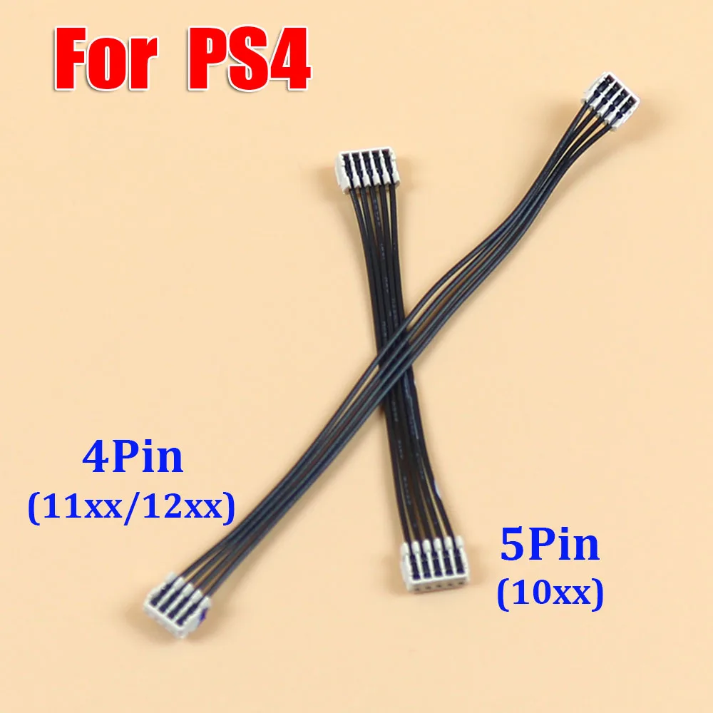 For PS4 Power Connector Cable 1000 1100 1200 For PlayStation 4 Host Power Line Cord 240AR 200ER 4/5 Pin Replacement Cord