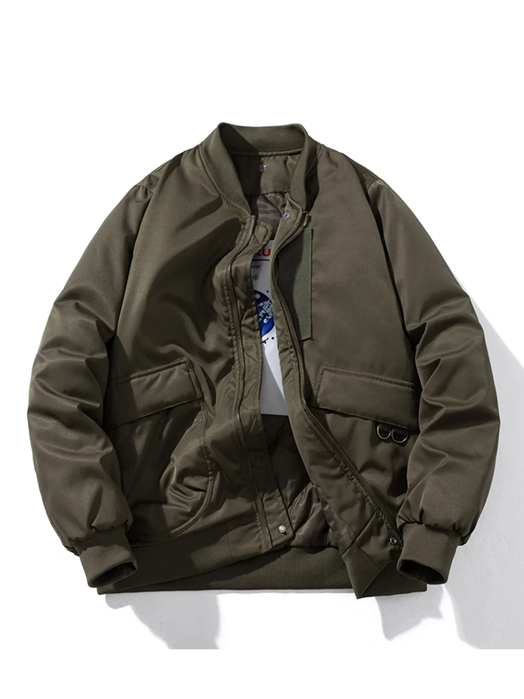 

Утепленная американская куртка-бомбер MA-1 для мужчин, весна-осень-зима, свободная верхняя одежда, модный бренд Gxp999