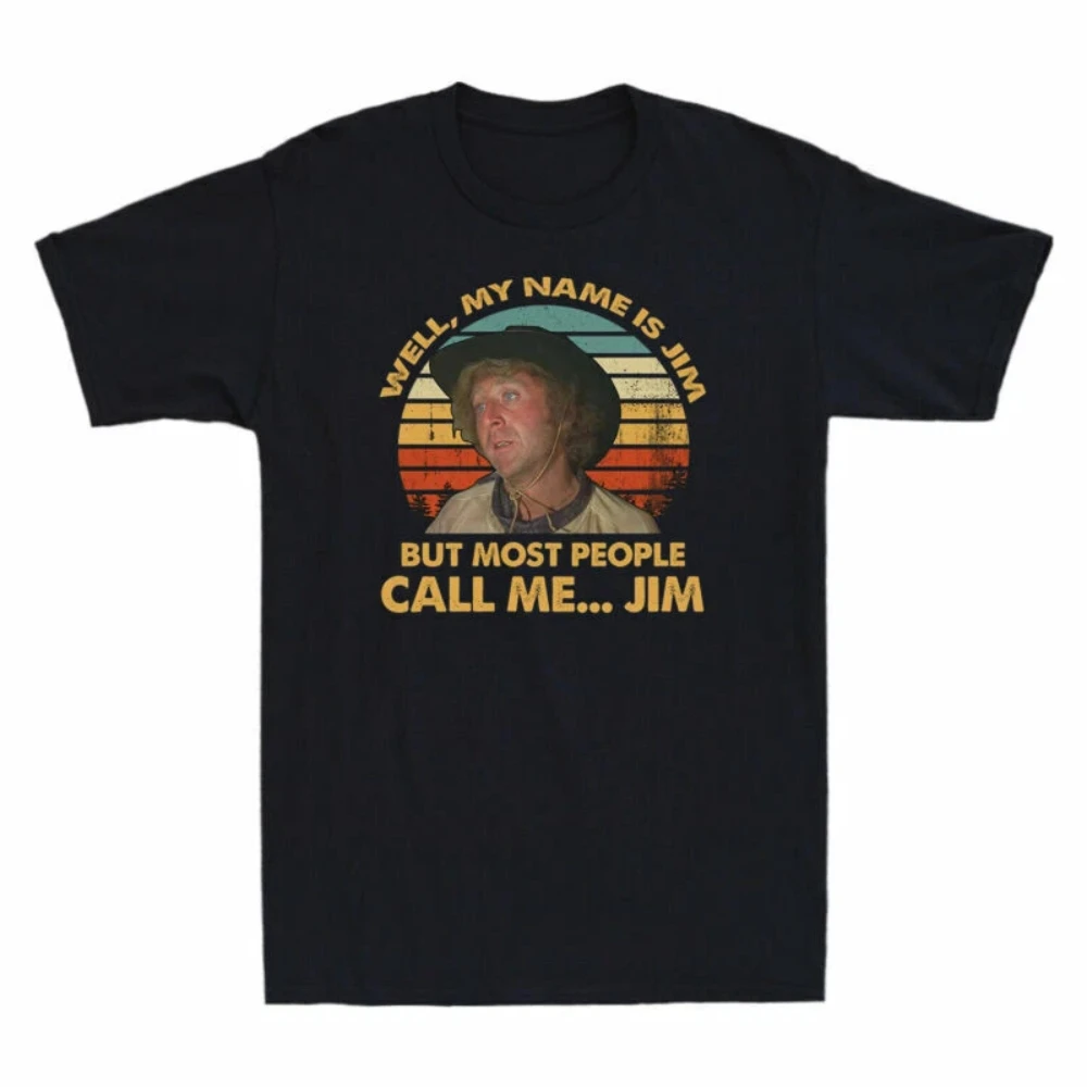 Most Jim But Funny Black Men Me My T-shirt Vintage People Jim Well Call T-Shirt Graphic Short Sleeve Women T-shirts for Unisex