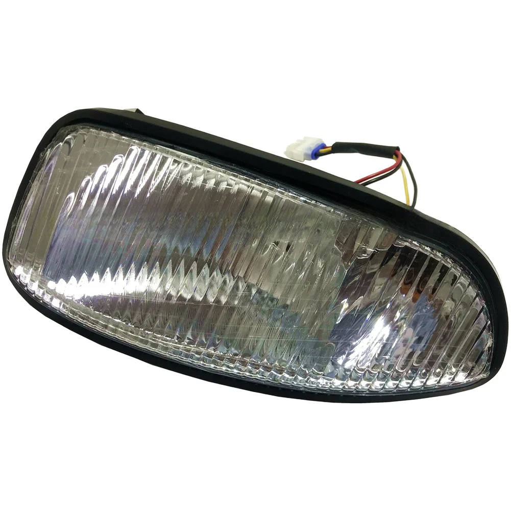 1 Set Headlight Kit With Turn Signal Bulbs Clip-On Installation For EZGO Golf Cart 2008-Present Visibility Upgrade Accessories