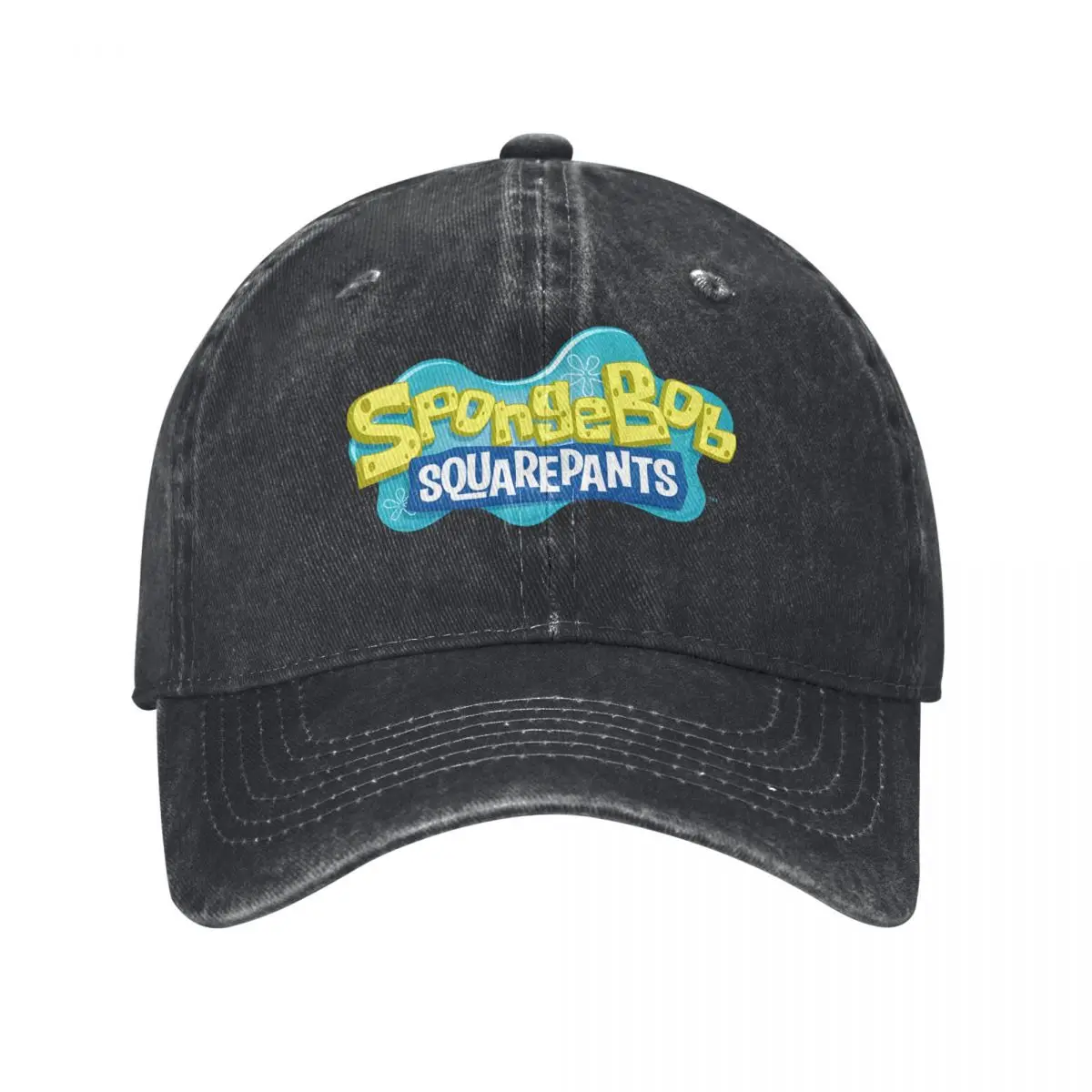 Title Baseball Cap Men Hats Women Visor Protection Snapback SpongeBob SquarePants Caps