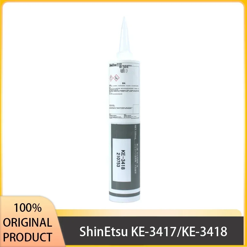 

ShinEtsu KE-3417/KE-3418 Fire-resistant and High-temperature Sealant Shin-Etsu Original RTV Silicone Adhesive KE 3417 KE 3418