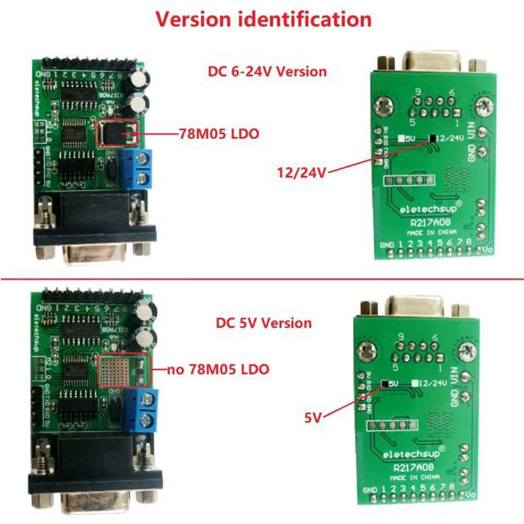 8 Channel RS232 TTL232 IO Control Switch Board Com DB9 Serial Port For Momentary Self-Locking Interlock Latch Delay Relay Module