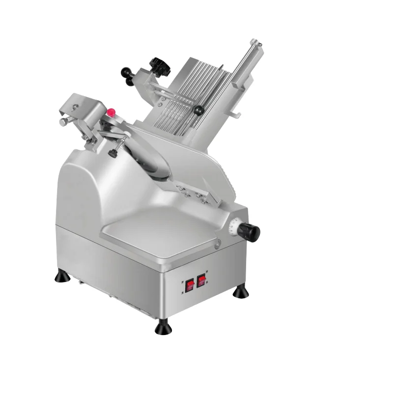New Commercial Stainless Steel Automatic Meat Slicer Machine for Butcher Shops Restaurants 300-500kg/h Capacity Adjustable