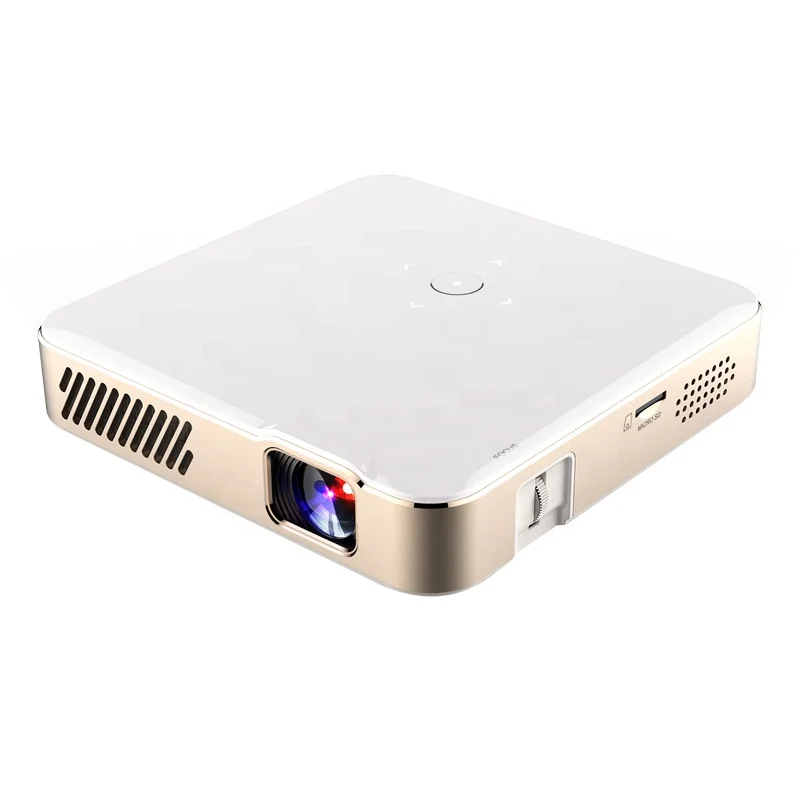 

150 Ultra Mini Pocket Projector Full HD S350 Built in Rechargeable Battery & Speaker 1080p Home Projector Android DLP Movie