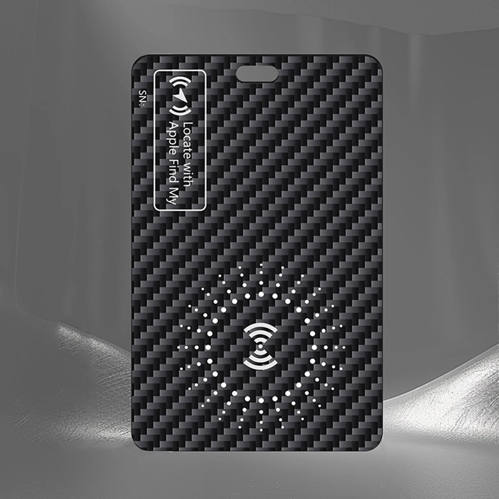 Portafoglio Scheda anti-smarrimento Ricarica wireless Localizzazione Tracker Scheda Localizzatore GPS Smart Tag per iPhone Trova il mio dispositivo Bluetooth