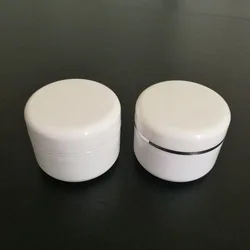 Contenedor de crema de plástico PP, frasco de viaje, botella de loción facial, cosmético rellenable, 30 unidades por lote