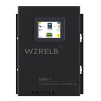 MPPT 40A 60A 80A Solar Charge Controller 12V 24V 24V 48V or 18v 36v LCD Full Touch-Screen Off Grid Power Supply Home Appliance