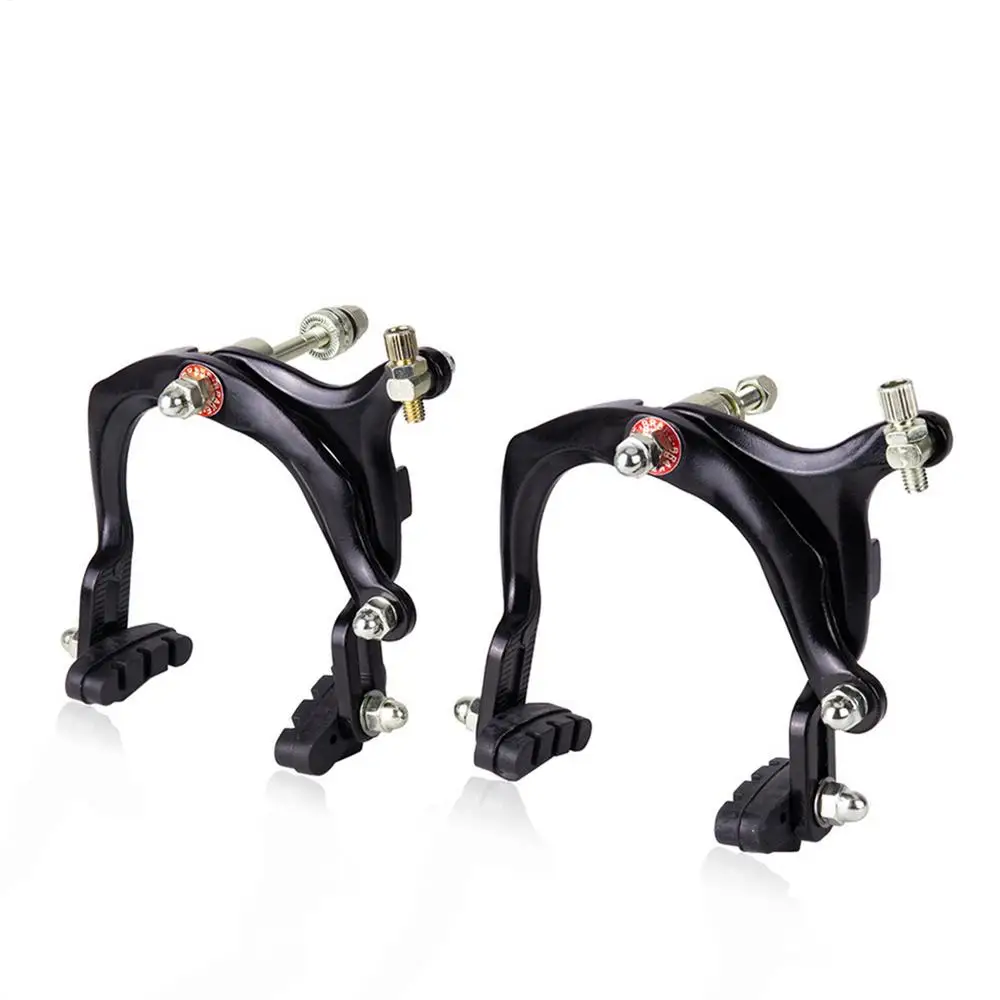 AliExpress Bike Brake Long Arm Calipers Aluminum Alloy Bicycle C BrakeCaliper Front&Rear C Calipers Rim Brake For Cycling Bike Accessories