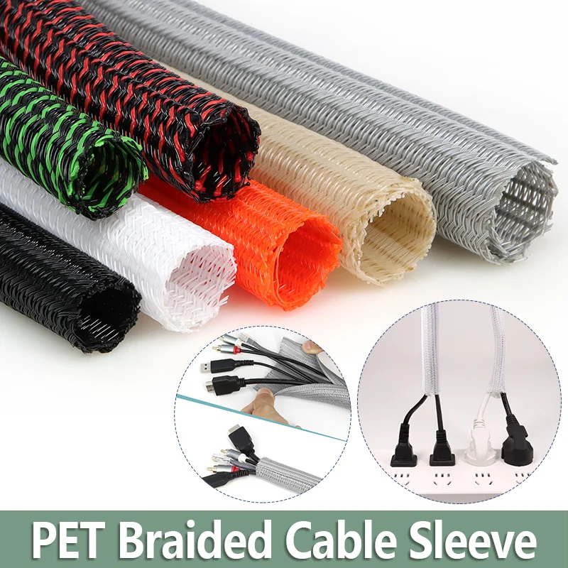 Cable Sleeve Braided - Oplot kablowy PET o średnicy 3-50mm,