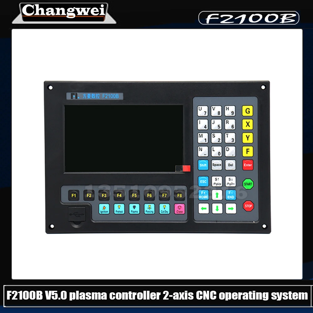 

Plasma Controller Fangling F2100b V5.0 2-axis Cnc System Flame Plasma Cutting Machine Controller Operating System