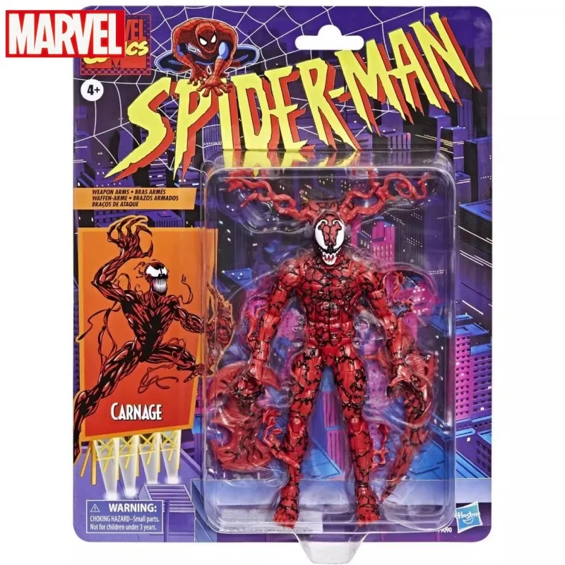 

Оригинальная модель комиксов Marvel Spider-Man в стиле ретро, игрушки, экшн-фигурка, коллекционная игрушка для фанатов, подарок