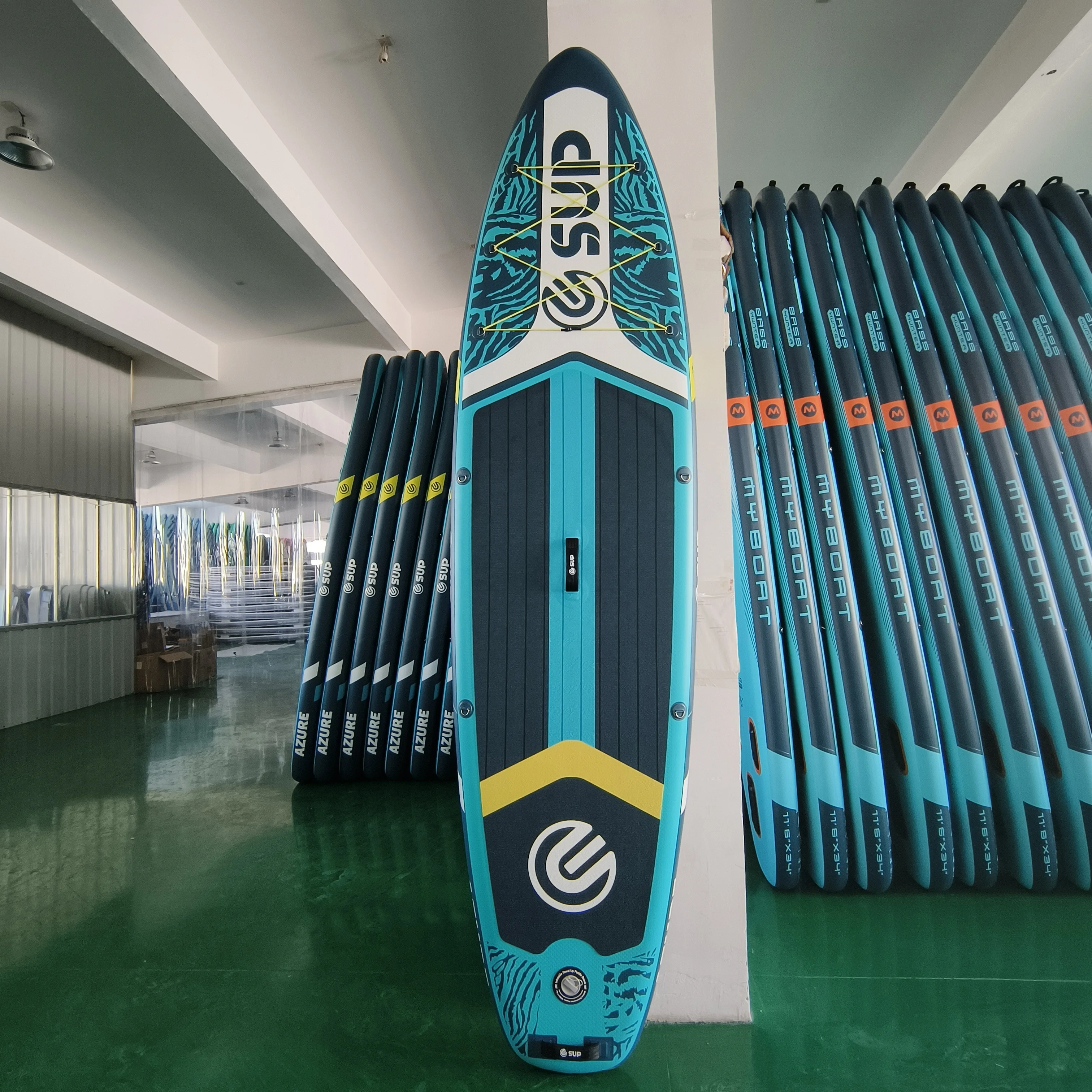 E Supp De Nieuwste Nieuwe Watersport Opblaasbare Staande Paddle Board Zee Surfplank