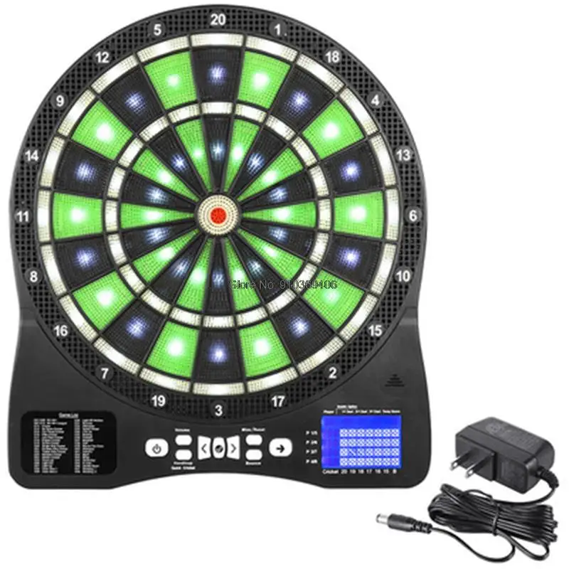 

Automatic Scoring Light-emitting Electronic Darts Set Safety Soft Electronic Dart Board Adult Children Dart Board Multiplayer