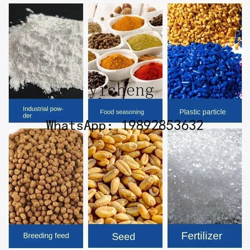 b26 Stainless Steel Feed Mixer Farm Seed Fertilizer Plastic Granule Dry Powder Seasoning Mixing Mixing Machine