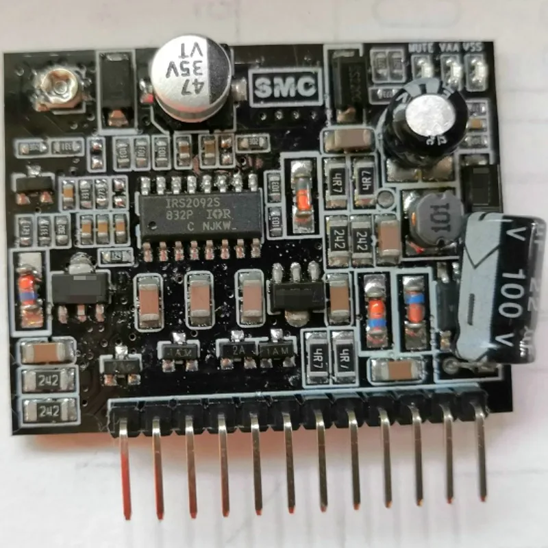 

Плата драйвера цифрового усилителя мощности класса D Irs2092s, модуль платы драйвера класса KW